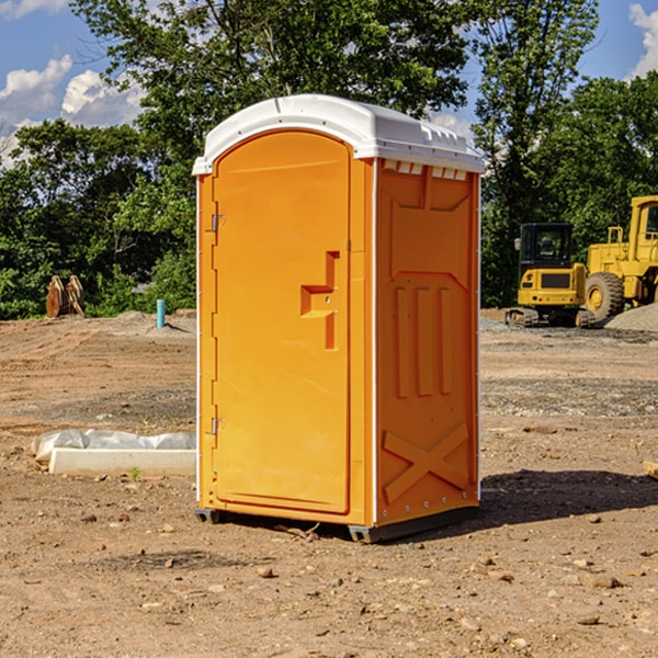 porta potty at an event